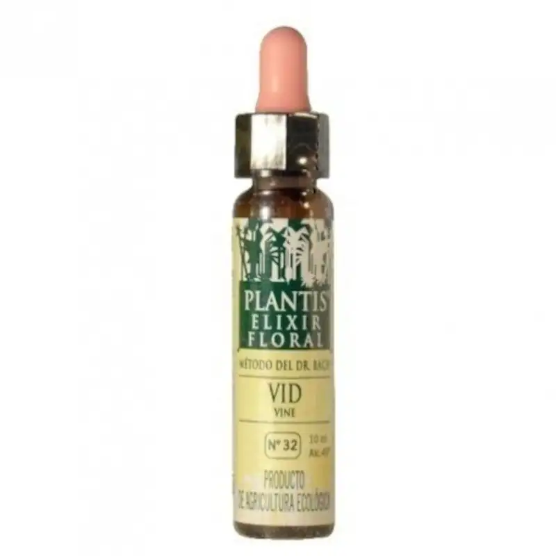 Plantis Vid-32 (Dominante, Buen Líder) Elixir Floral Eco (Dr. Bach) 10 ml