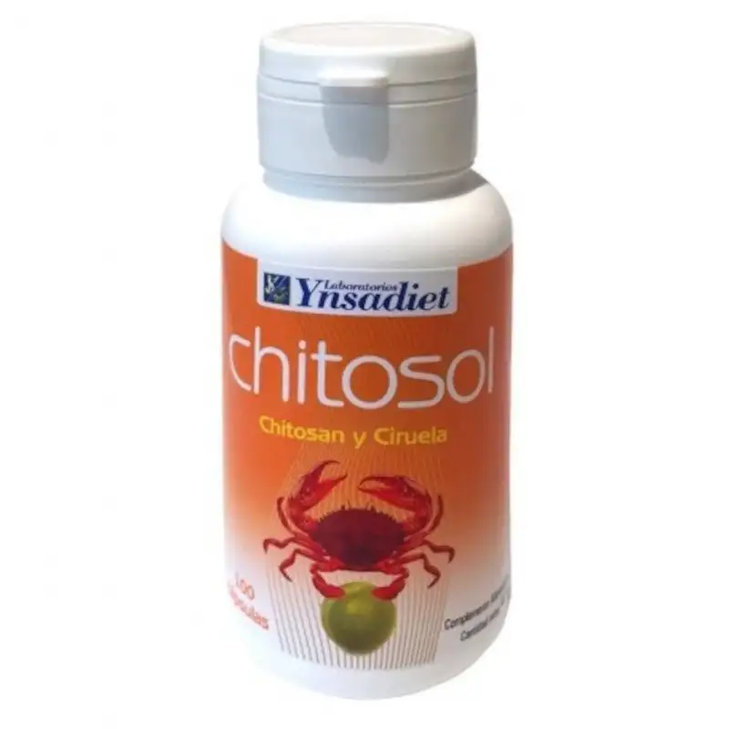 Ynsadiet Chitosol Chitosán y Ciruela 100 Cápsulas
