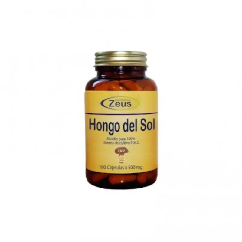 Zeus Hongo del Sol 180 Cápsulas