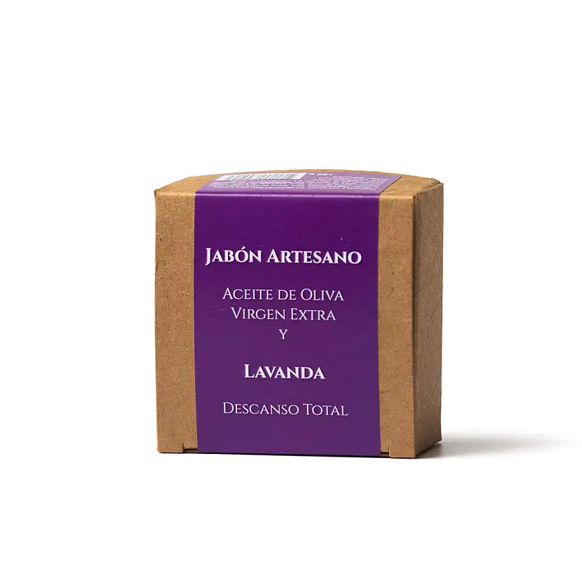 Jabón Artesano Natural de Lavanda 120 g