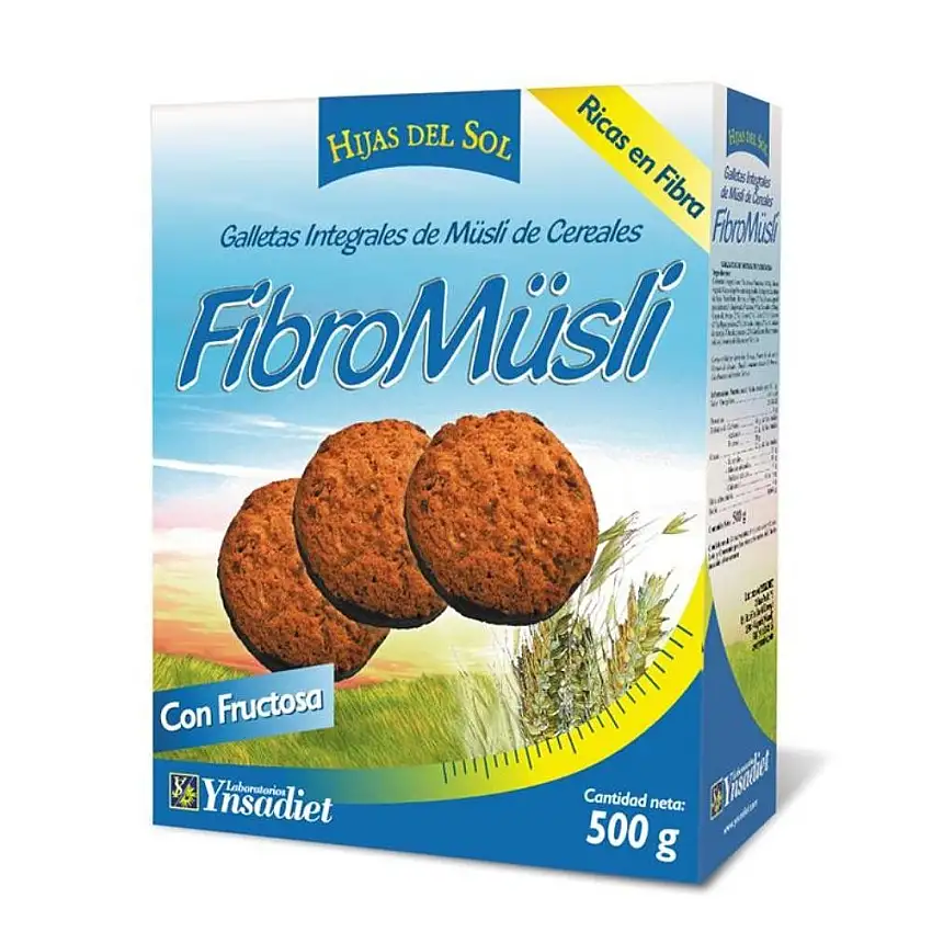 Hijas Del Sol Galletas Fibromuesli con Chocolate 500 g