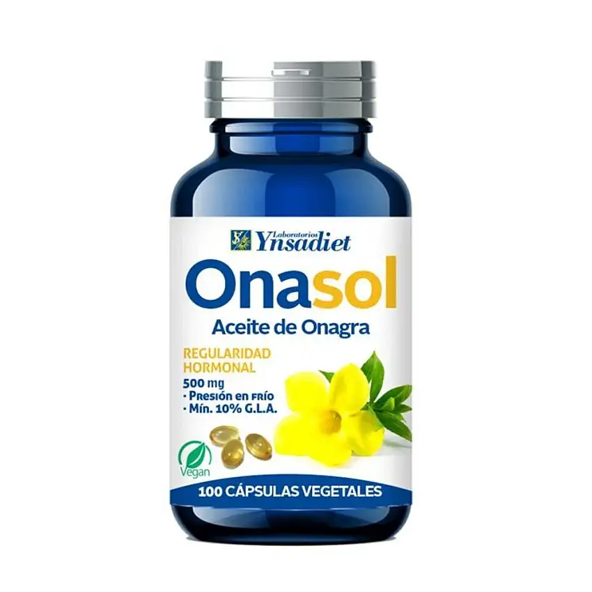 Hijas Del Sol Aceite de Onagra 500 mg 100 Perlas