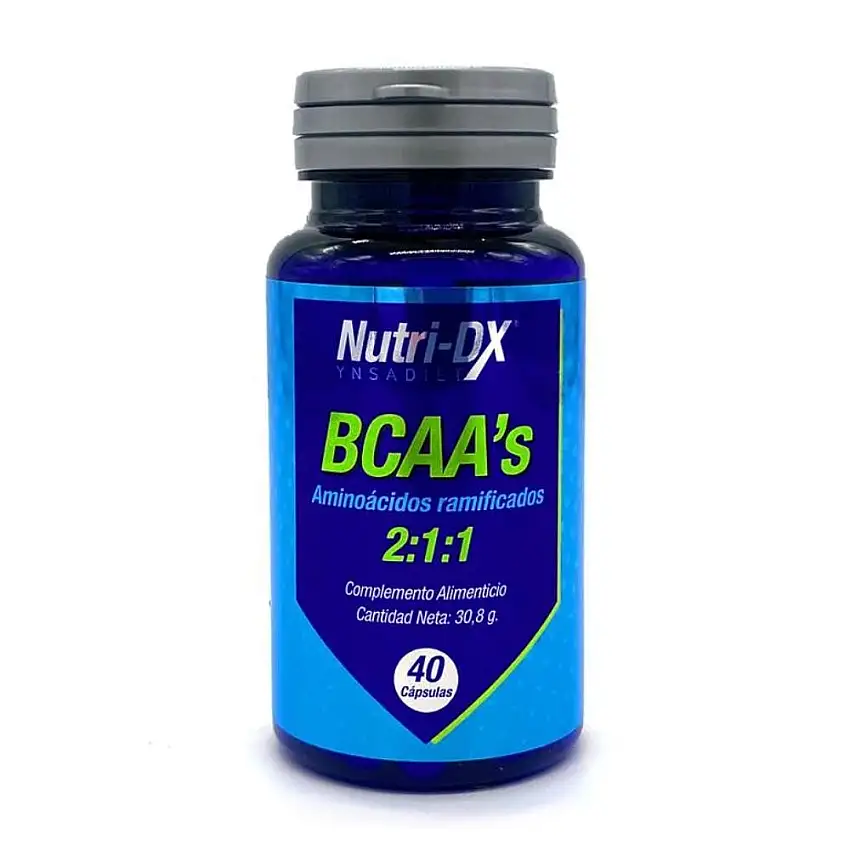 Nutri-Dx BCCAs Aminoácidos Ramificados 40 Cápsulas