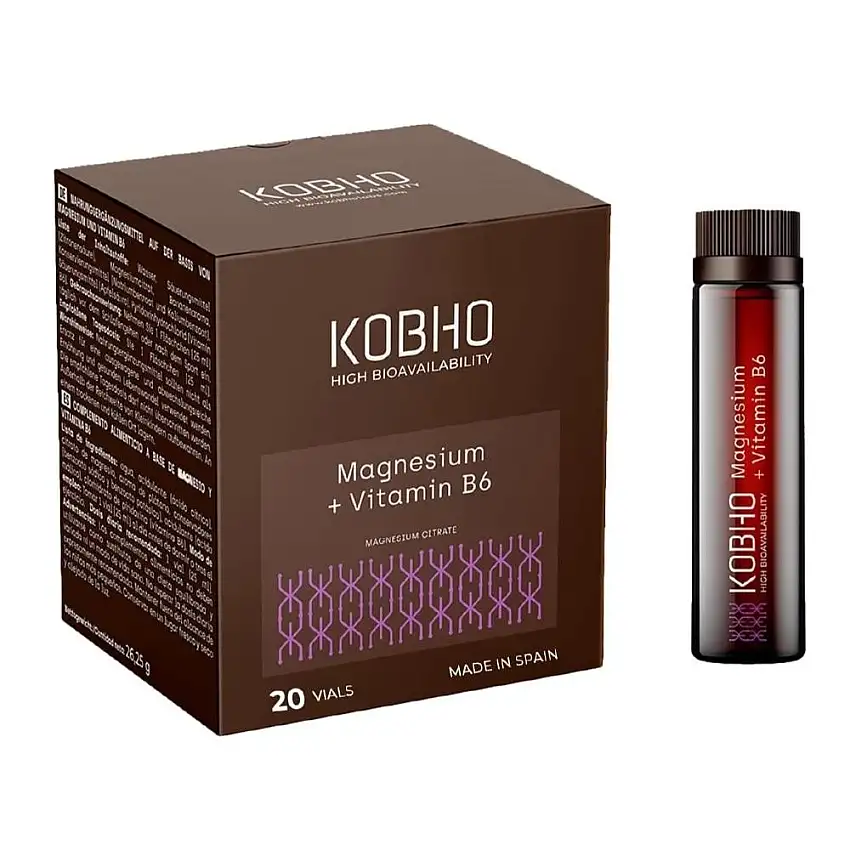 Kobho Labs Magnesio + Vitamina B6 20 Viales