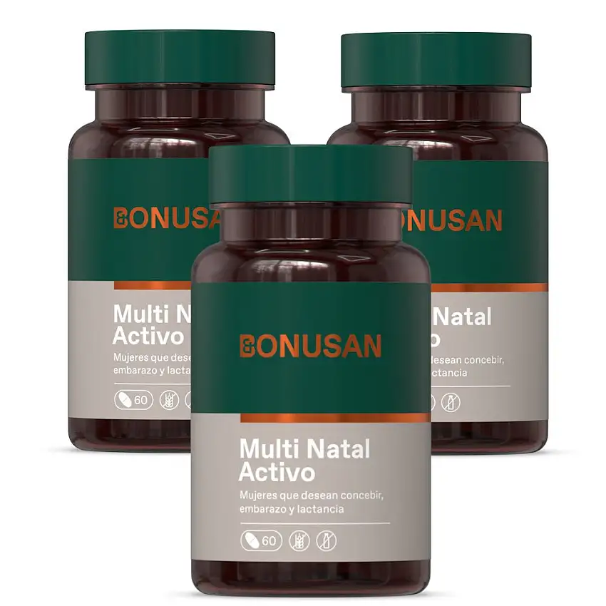 Bonusan Multi Natal Activo【PACK OFERTA 】3x60 Tabletas