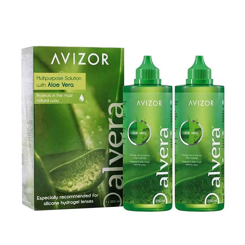 Alvera Líquido Lentillas pack 2 x 350ml