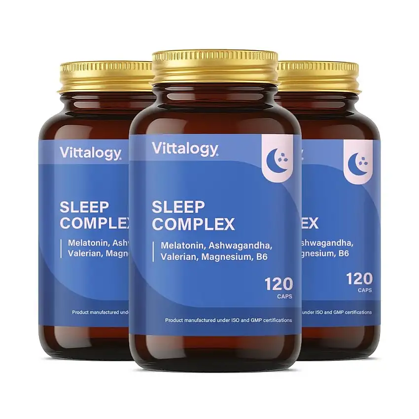 Vittalogy Sleep Complex 3x120 cápsulas【PACK AHORRO】
