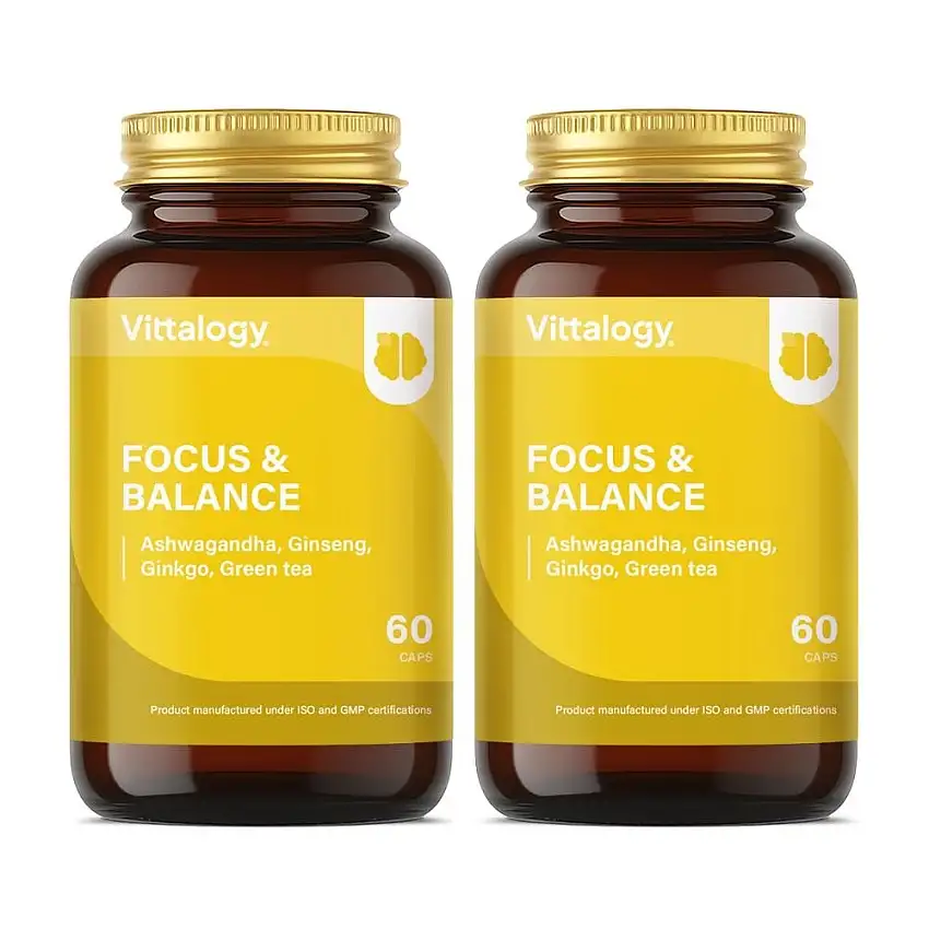 Vittalogy Focus & Balance 2x60 Cápsulas【PACK AHORRO】
