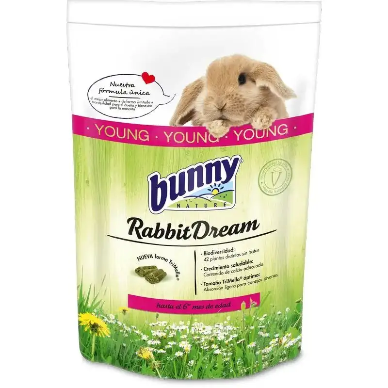 Bunny Alimento Sueño Conejo Enano Joven 4Kg