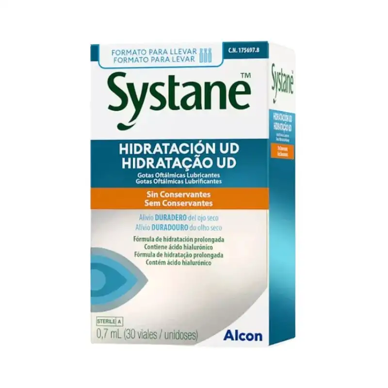 Alcon Systane Hidratación Gotas Oftálmicas 30 ud