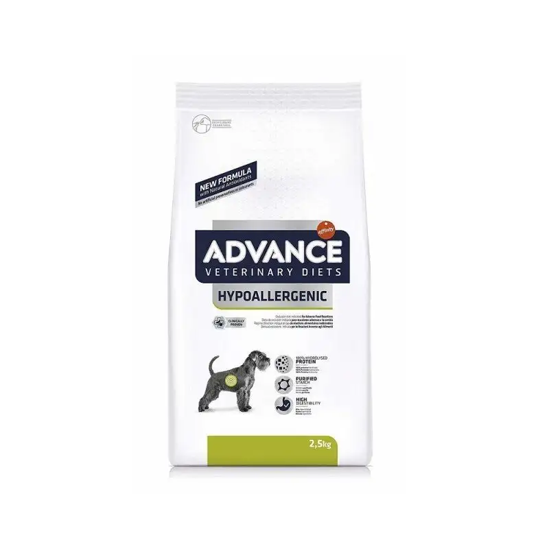 Affinity Advance Veterinary Diet Canine Adult Hypoalergénico Pienso Seco 2,5Kg