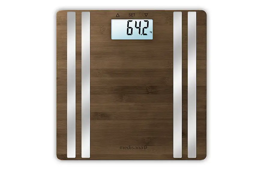 Medisana BS 552 Báscula Digital de Baño y Análisis Corporal (BMI, Agua, Músculo), Máx 180kg