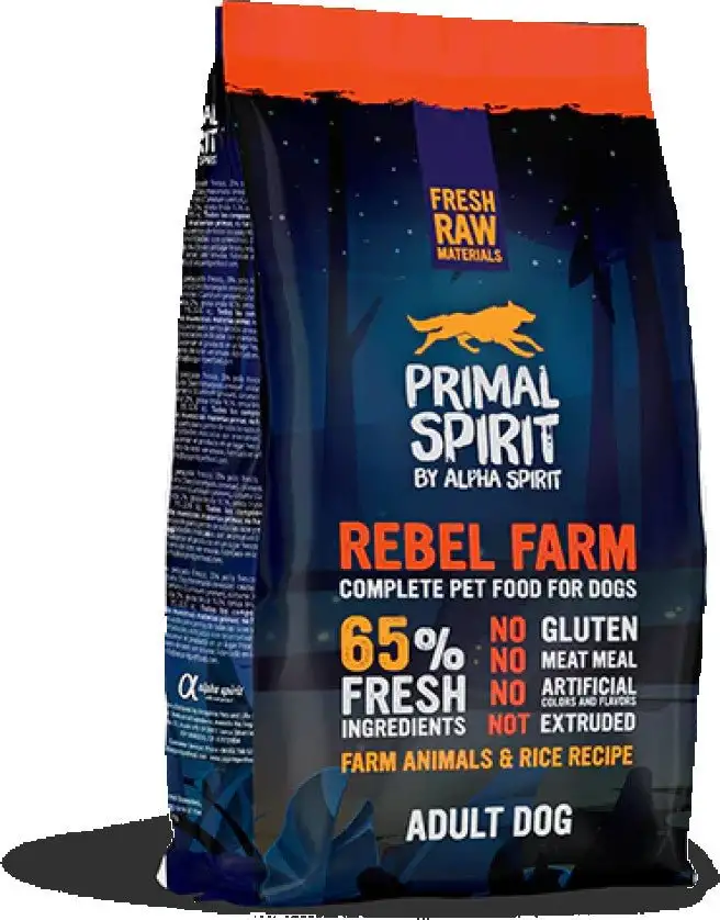 Alpha Spirit Canine Primal 65% Rebel Fram 1Kg