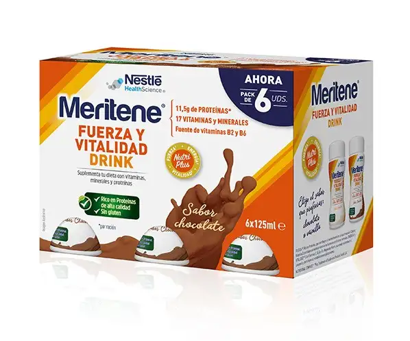 MERITENE Drink Chocolate 6x125ml
