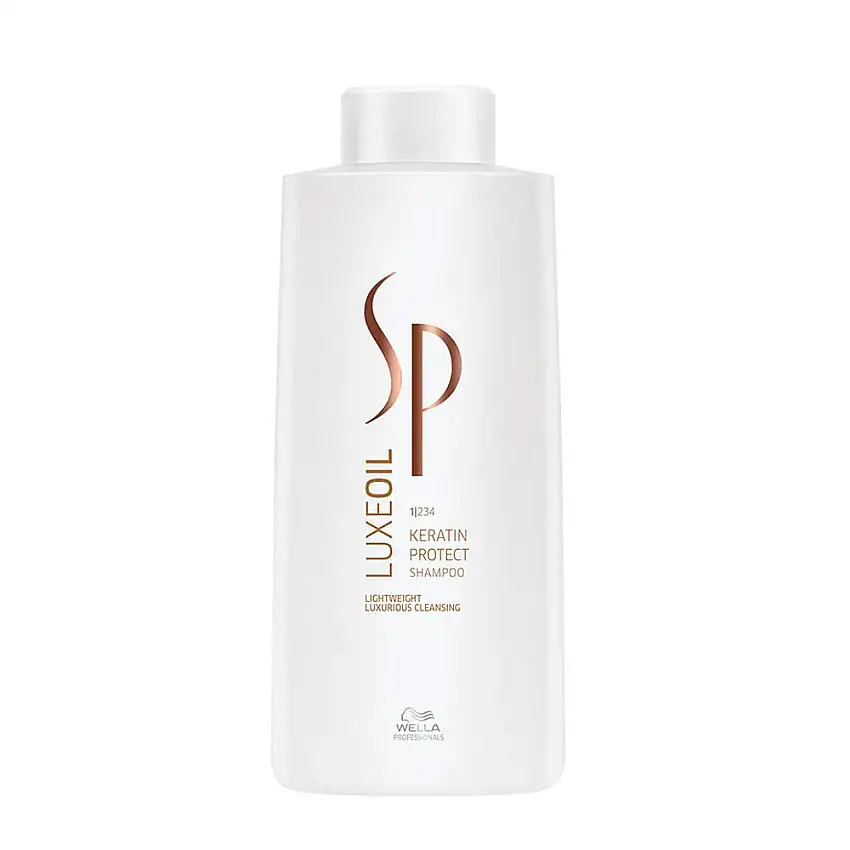Wella SP Luxe Oil Keratine Protect Shampoo 1000ml - champú anti-frizz