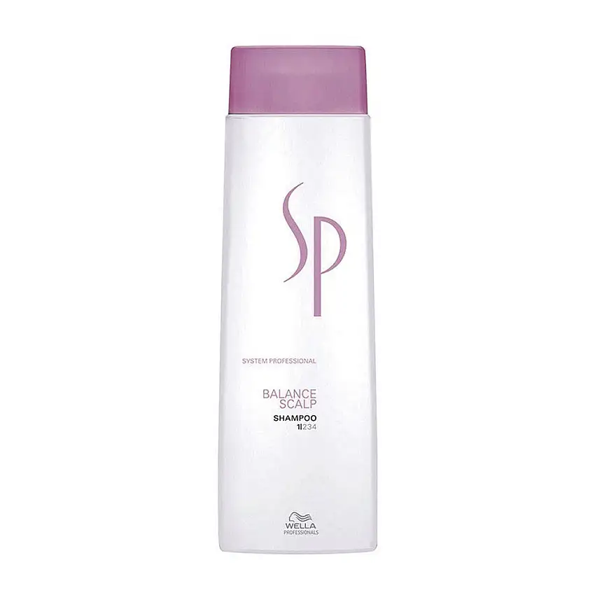 Wella SP Balance Scalp Shampoo 250ml - champú anticaída para cuero cabelludo sensible