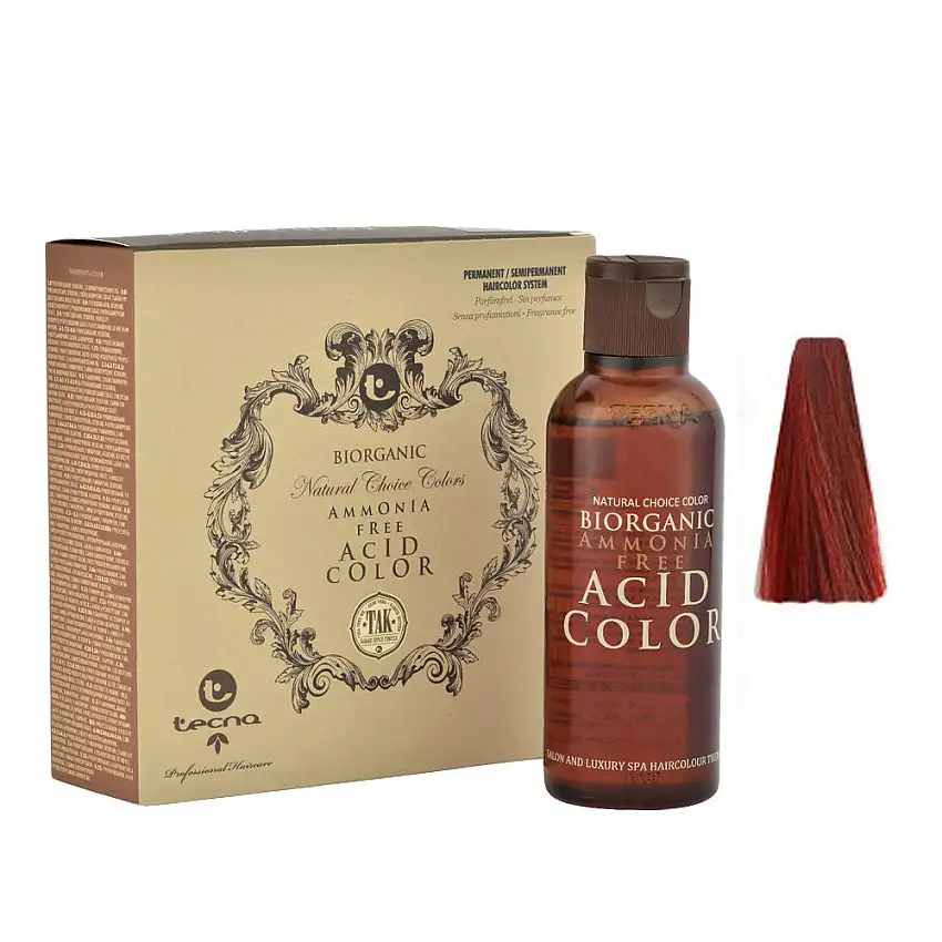 6.26 Rubio Oscuro Rojo Irisée Tecna NCC Biorganic Acid Color 3x130ml