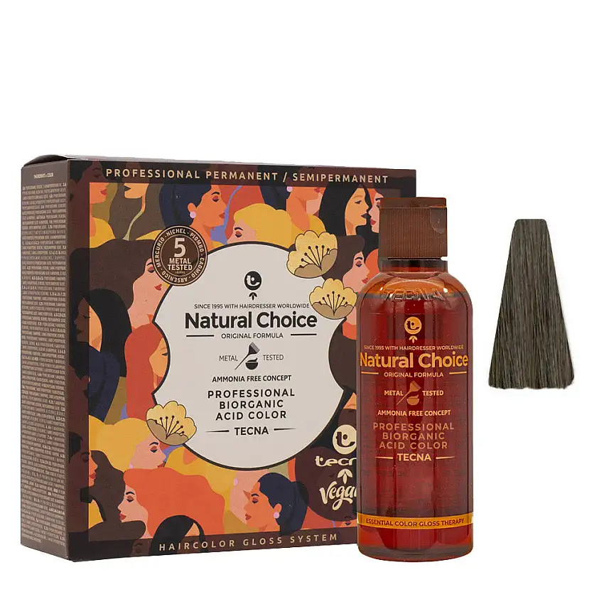 5.0 Marrón Claro Tecna NCC Biorganic Acid Color 3x130ml