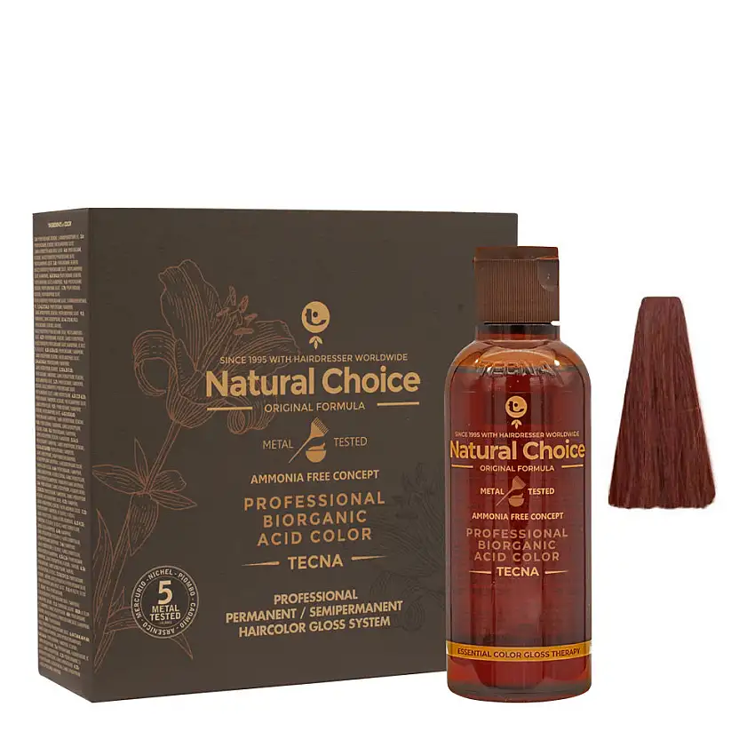 5.6 Marrón Rojo Claro Tecna NCC Biorganic Acid Color 3x130ml