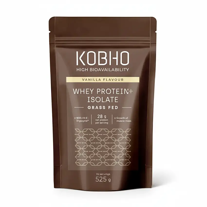 Kobho Proteína Whey Aislada Vainilla 525g