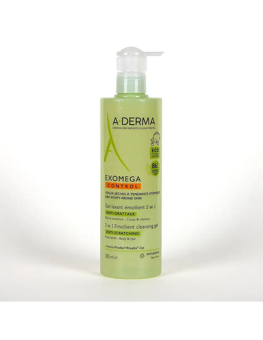 A-Derma Exomega Gel Champu 500Ml