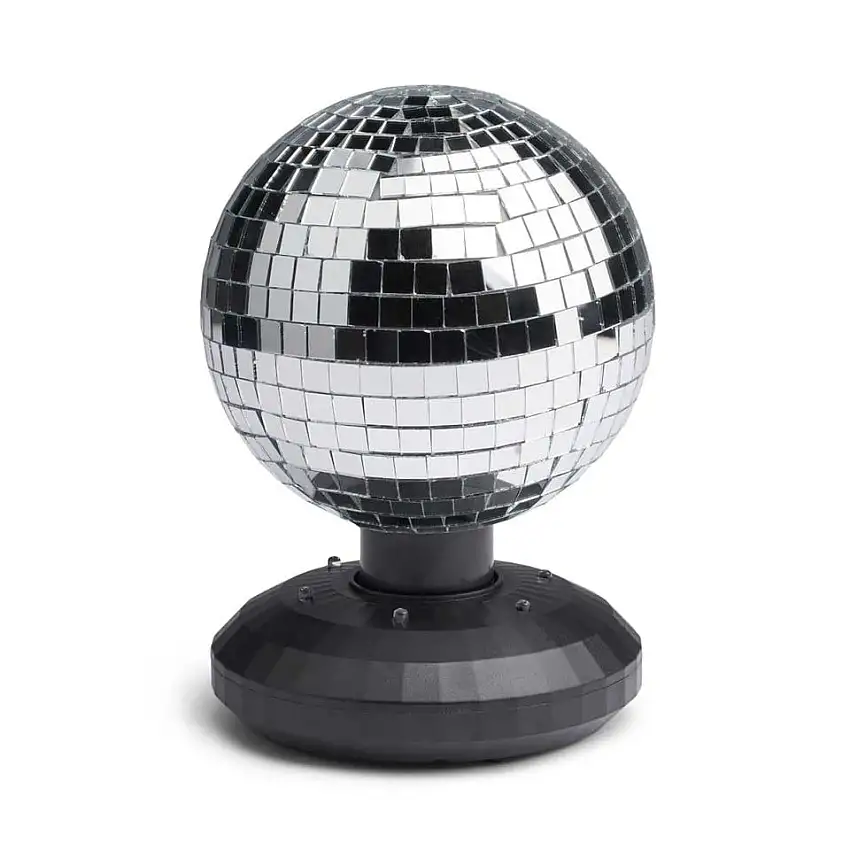LIGHT-UP Espejo Bola de Discoteca con Luz - 16 cm