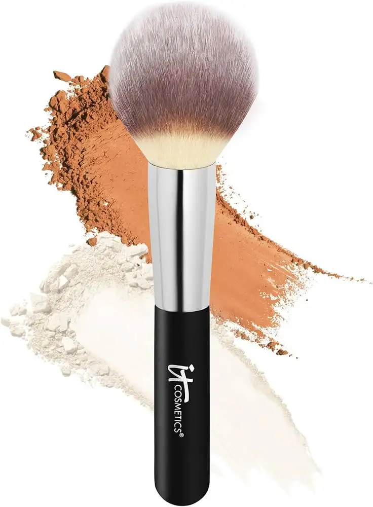 It Cosmetics Heavenly Luxe Wand Ball Powder Brush #8 Brocha De Maquillaje Negro 0.14Kg