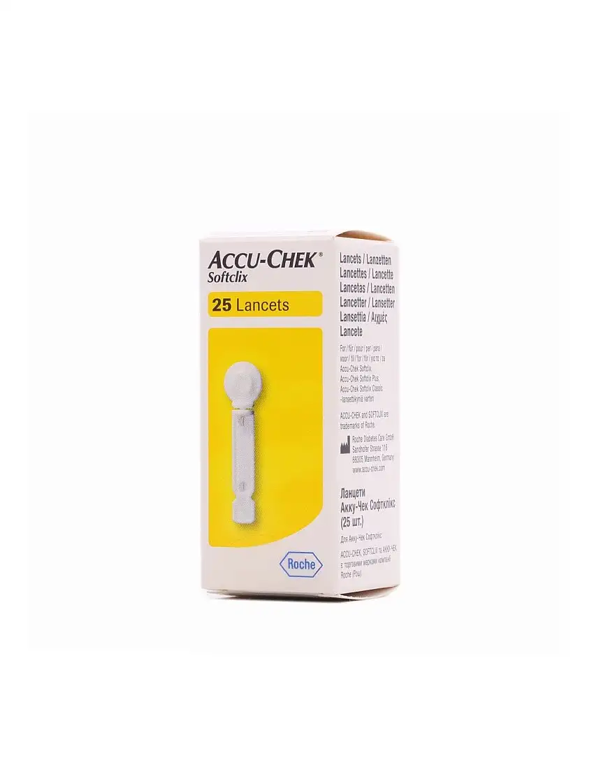 Accu-Chek Softclix Lancetas 25 Lancetas