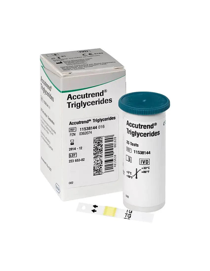 Accutrend Trigliceridos 25 Tir