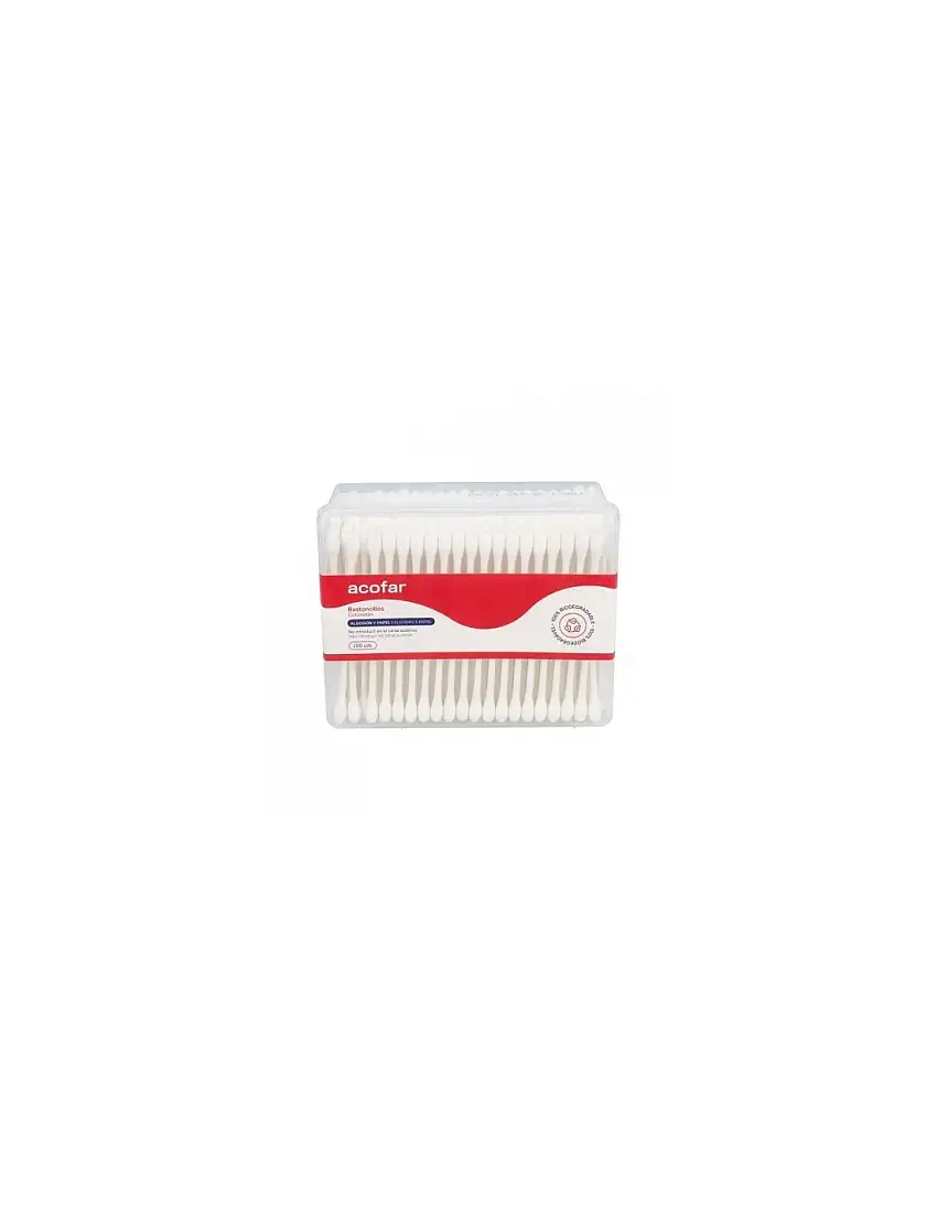Acofar Bastoncillos Oidos 200 U