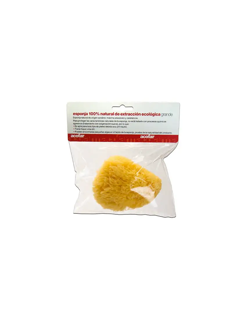 Acofar Esponja Natural 1 Unidad Grande