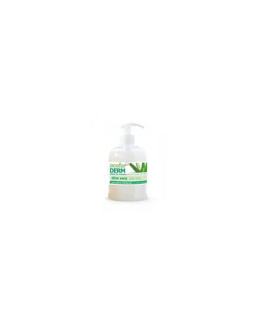 Acofarderm Jabon De Manos Aloe Vera Dosificador 500 Ml