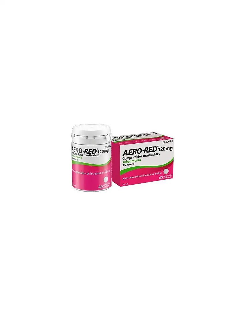 Aero Red 120 Mg 40 Comprimidos Masticables Menta