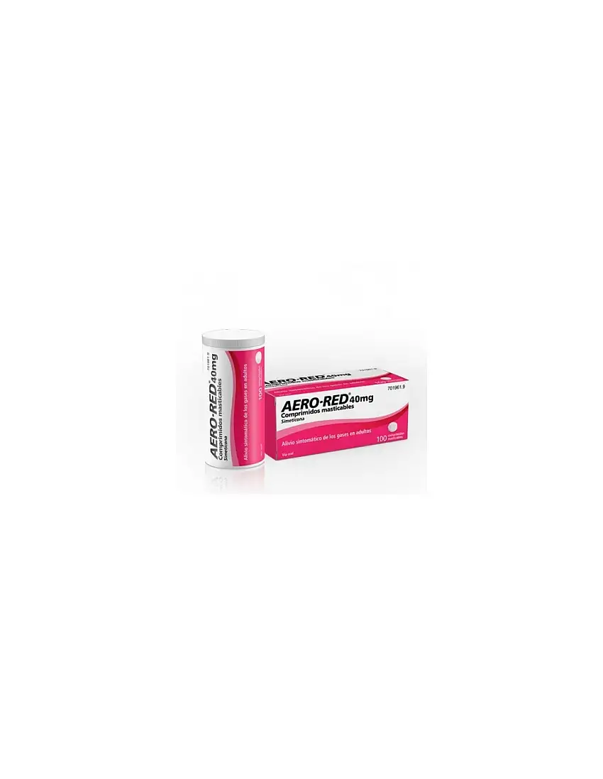 Aero Red 40 Mg 100 Comprimidos Masticables
