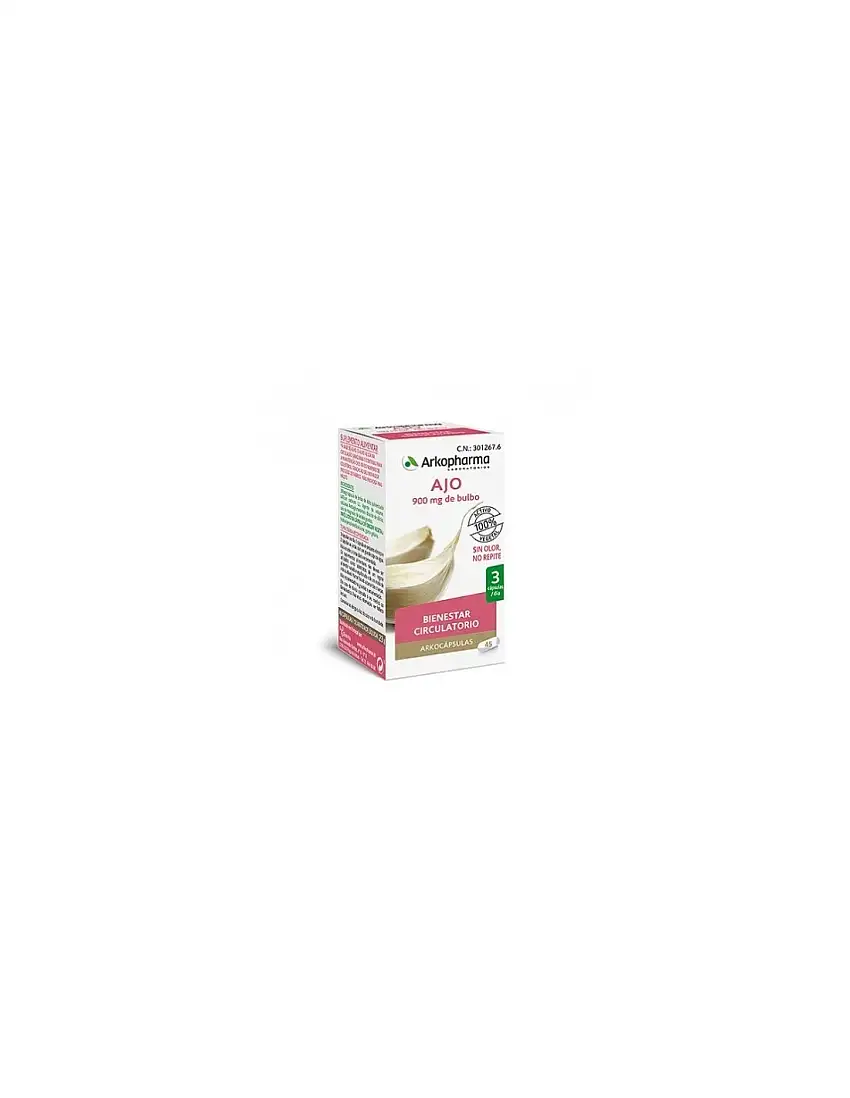 Ajo Arkopharma 48 Capsulas