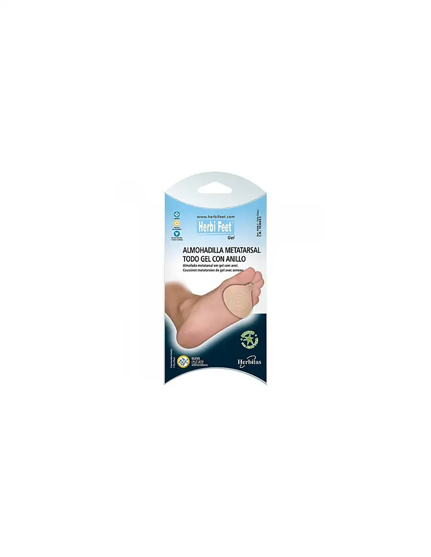 Almohadilla Metatarsal Herbi Feet Con Anillo Pol