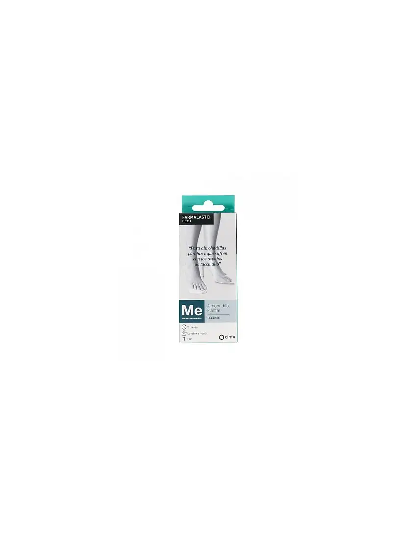 Almohadilla Plantar Tacones Farmalastic Feet T-