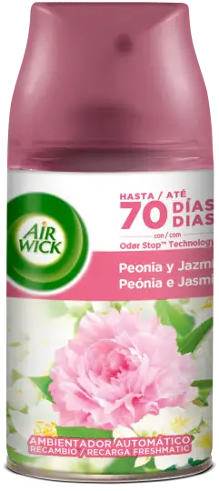 Ambientador Automático Freshmatic Peonia y jazmón recambio 250 ml