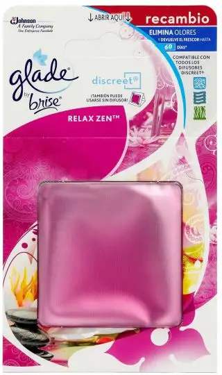 Ambientador Brise Discreet Recambio Relax recambio