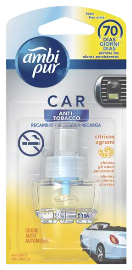 Ambientador Recambio para Coche 7 ml