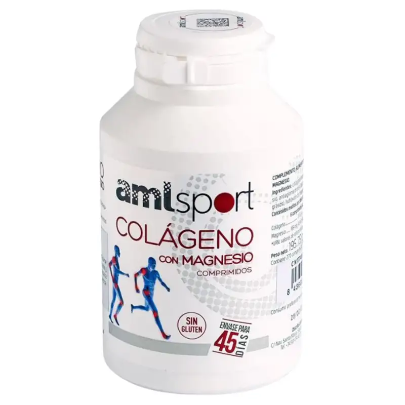 Amlsport colageno magnesio 270 comp