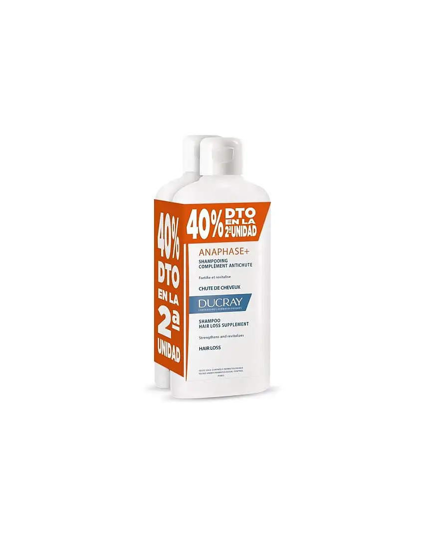 Anaphase+ Champu Duplo Anticaida Ducray 2x400ml