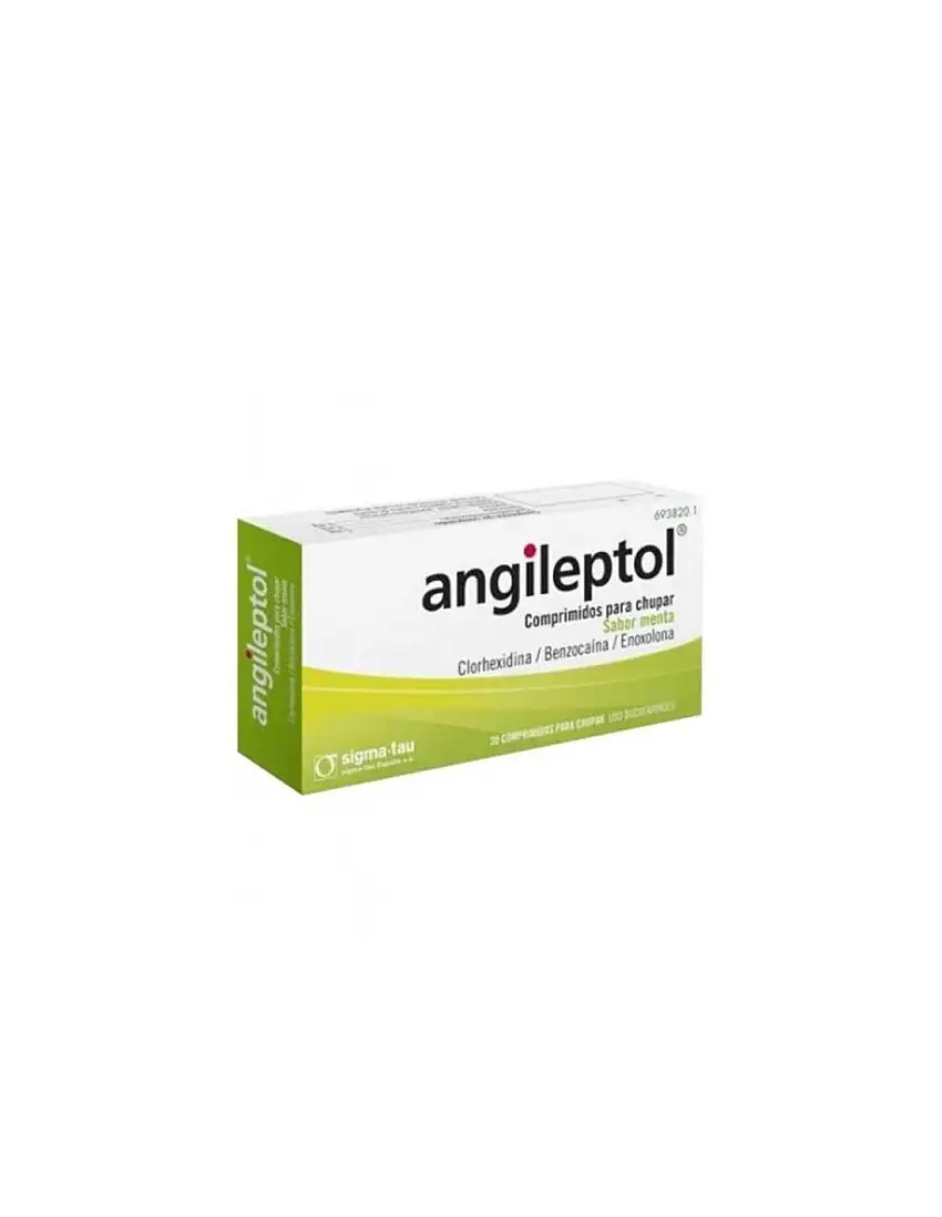 Angileptol 30 Comprimidos Para Chupar Menta
