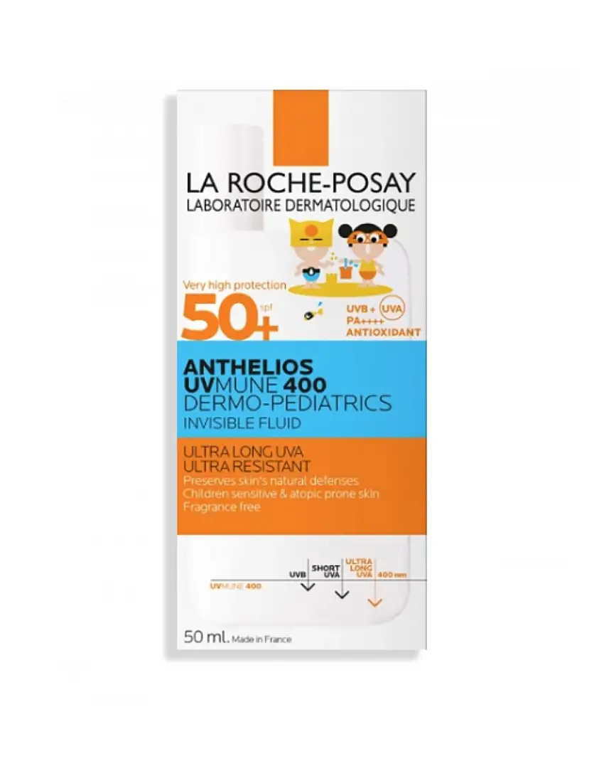 Anthelios Fluido Hidrantante 50+ DERMO-PEDIATRICS