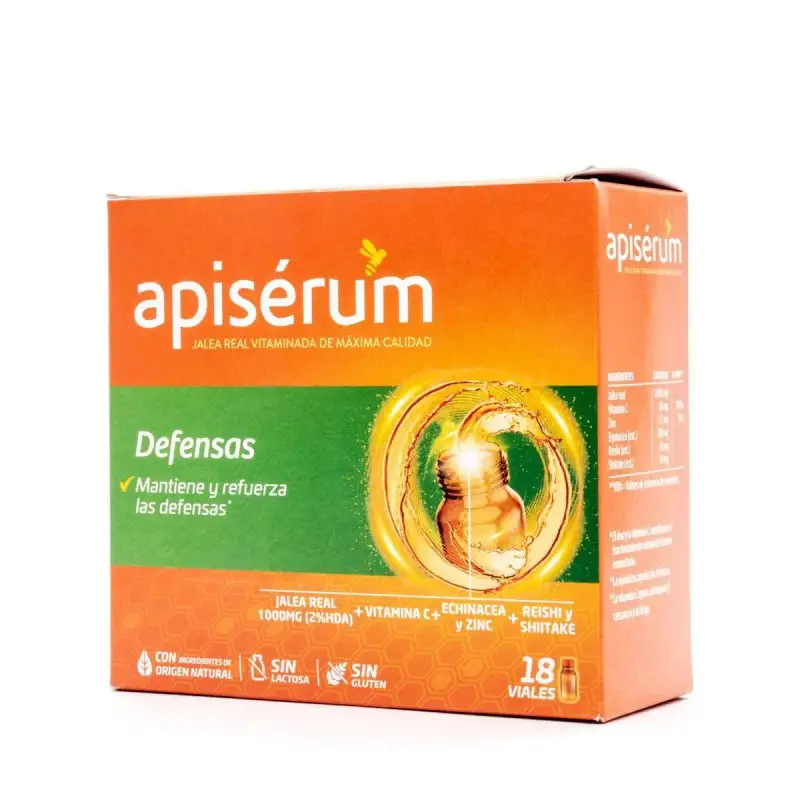 Apiserum defensas 18 viales