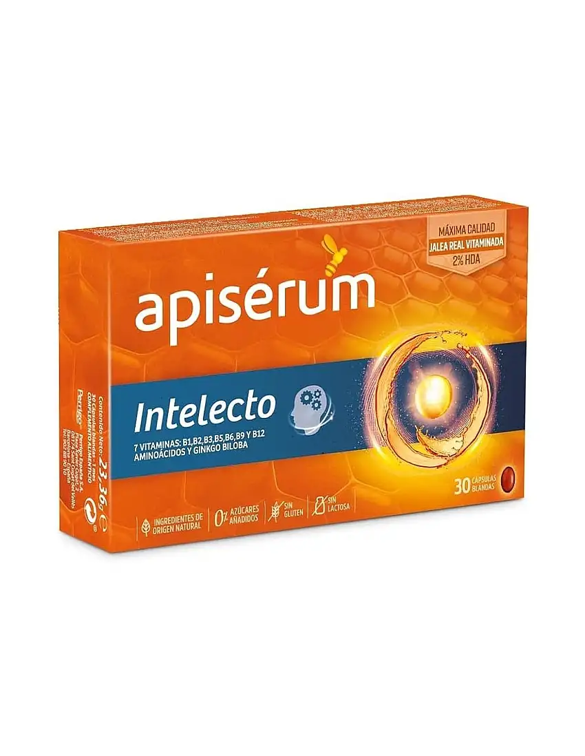 Apiserum Intelecto 30 Caps