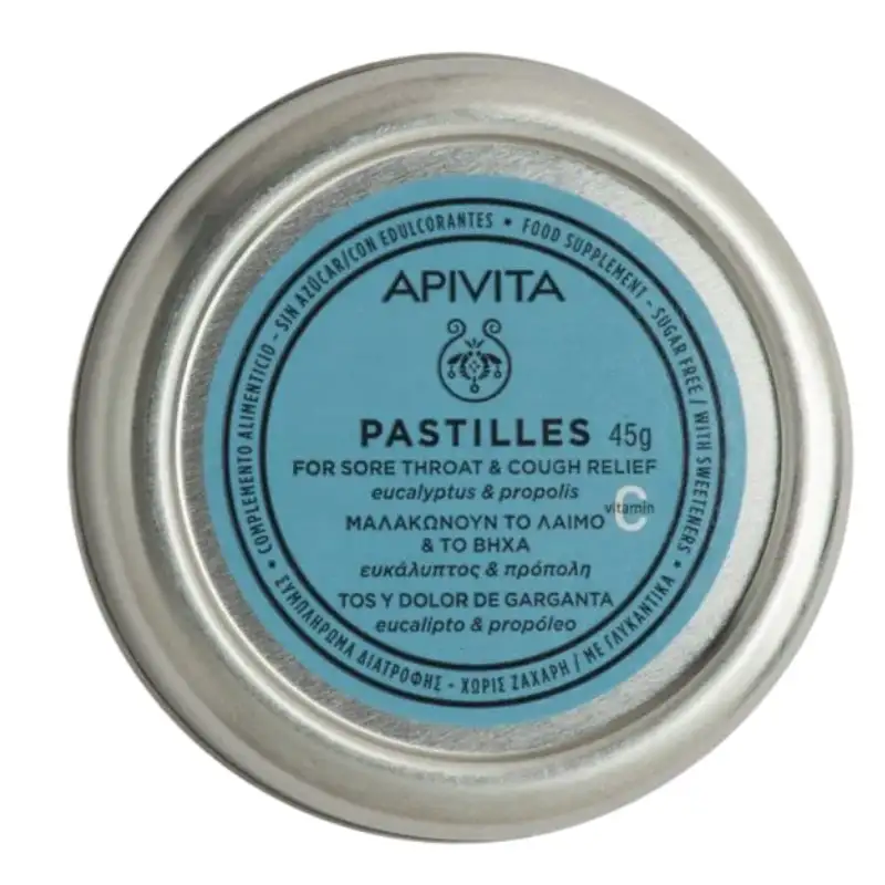 Apivita pastillas garganta tos eucalipto s/a