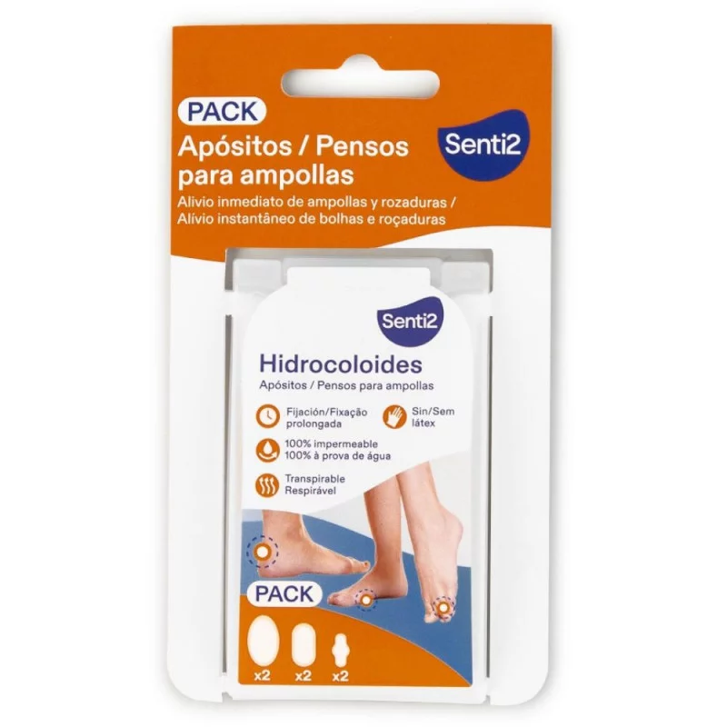Apósitos Hidrocoloides Mix 6U