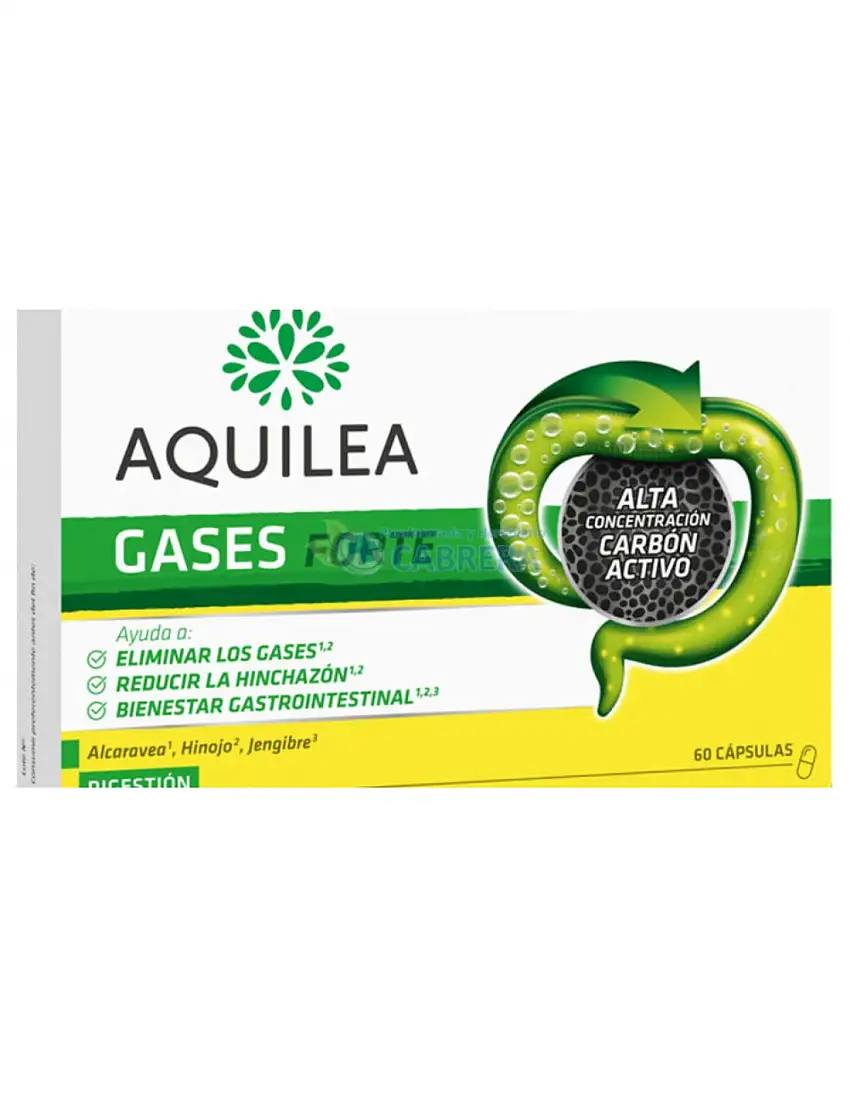 Aquilea Gases Forte 60 Caps