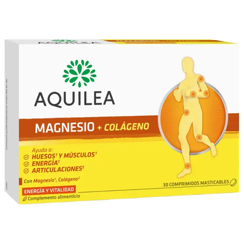 Aquilea magnesio + colageno 30 comp masticables